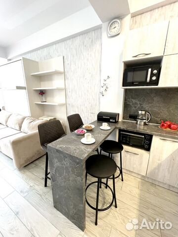 

Квартира-студия, 33 м², 4 кровати