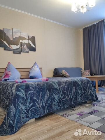 

1-к. квартира, 42 м², 2 кровати