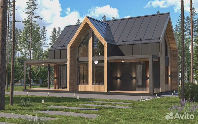 

Дом 160 м² на участке 15 сот.