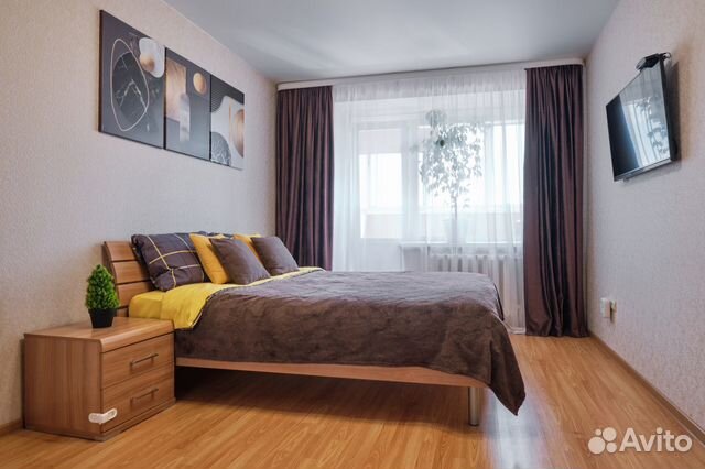 

1-к. квартира, 40 м², 2 кровати
