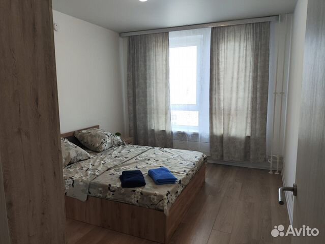 

1-к. квартира, 52 м², 2 кровати