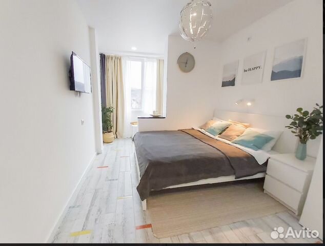 

Квартира-студия, 25 м², 2 кровати