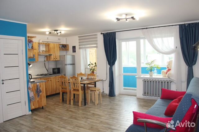 

3-к. квартира, 60 м², 4 кровати