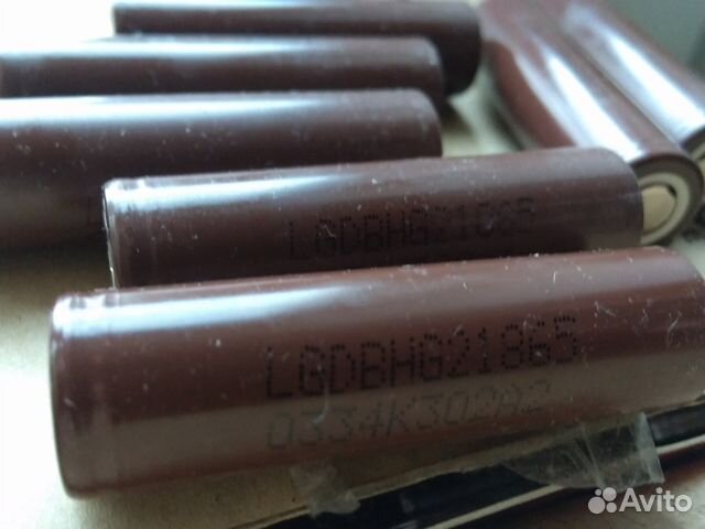 Аккумуляторы 18650 LG HG2 3000mAh 3.7V до 35A