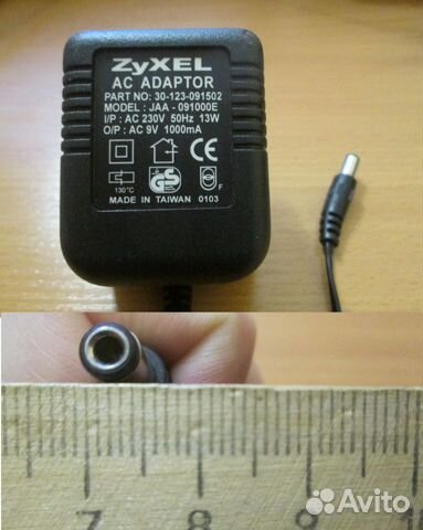 Зарядка адаптер 9V 1000mA JAA-091000E Зарядка адаптер 9V 1000mA JAA-091000E