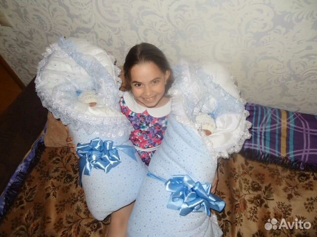 Одеяло на выписку для мальчика