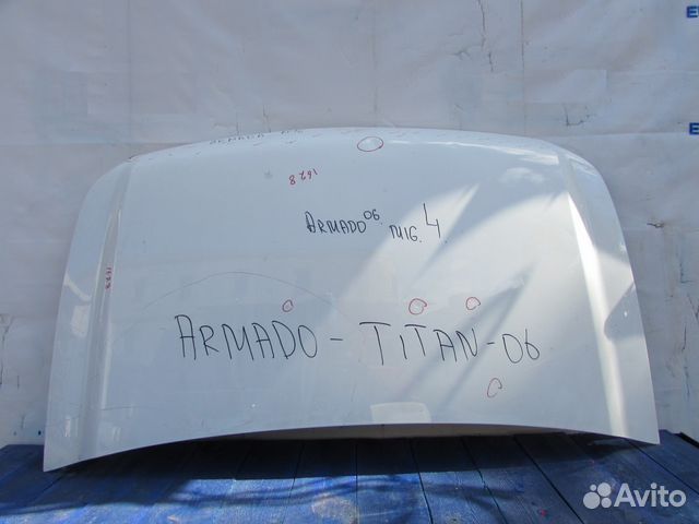 Капот Nissan Armada Titan Капот Nissan Armada Titan