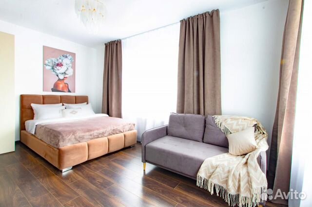 

1-к. квартира, 40 м², 2 кровати