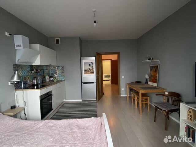 

Квартира-студия, 32 м², 1 кровать