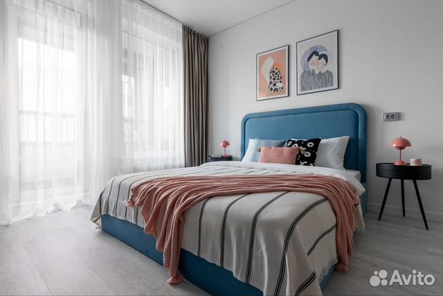 

Квартира-студия, 30 м², 2 кровати