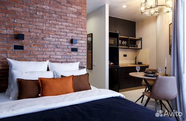 

Квартира-студия, 24 м², 1 кровать