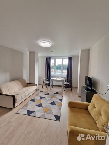 

Квартира-студия, 27 м², 3 кровати