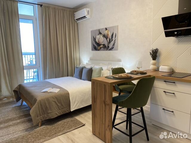 

Квартира-студия, 26 м², 2 кровати