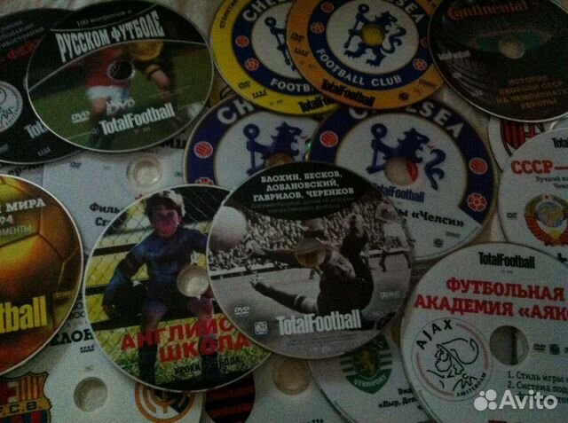 Диски журнала Total Football