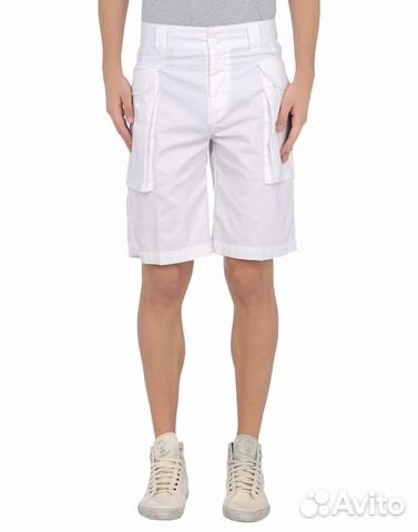 Шорты Emporio Armani, размер 46 (IT), 100 хлопок Шорты Emporio Armani, размер 46 (IT), 100 хлопок