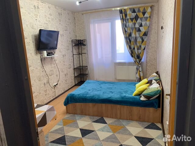 

1-к. квартира, 39 м², 2 кровати