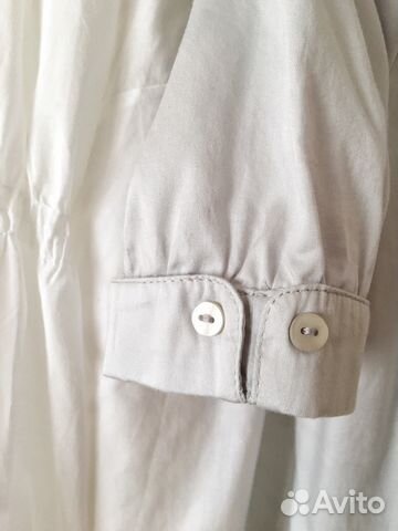 Французская блуза Promod 42 из тонкого хлопка Французская блуза Promod 42 из тонкого хлопка