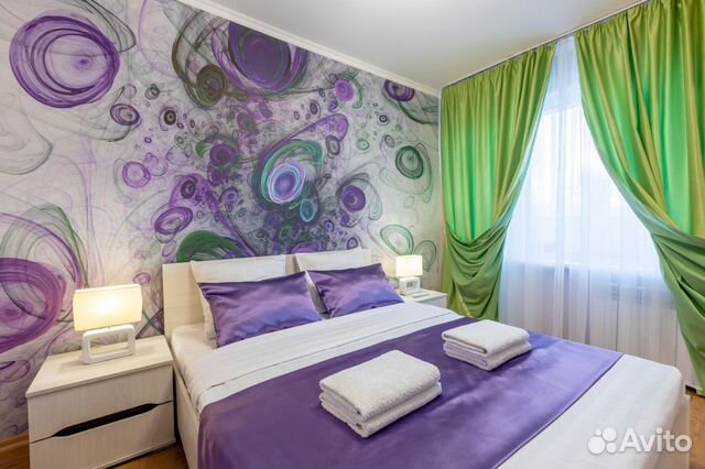 

2-к. квартира, 49 м², 2 кровати