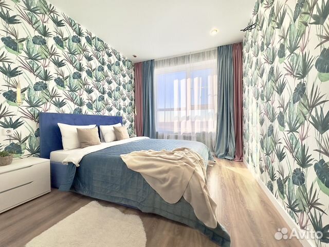 

1-к. квартира, 40 м², 2 кровати
