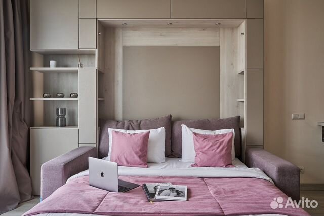 

Квартира-студия, 33 м², 1 кровать