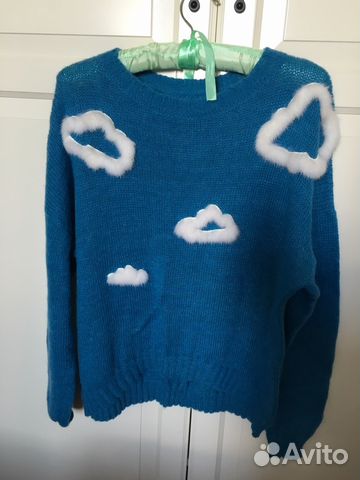 Свитер с норкой hand made Свитер с норкой hand made