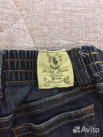 Детские джинсы Ralph Lauren 18 мес Детские джинсы Ralph Lauren 18 мес