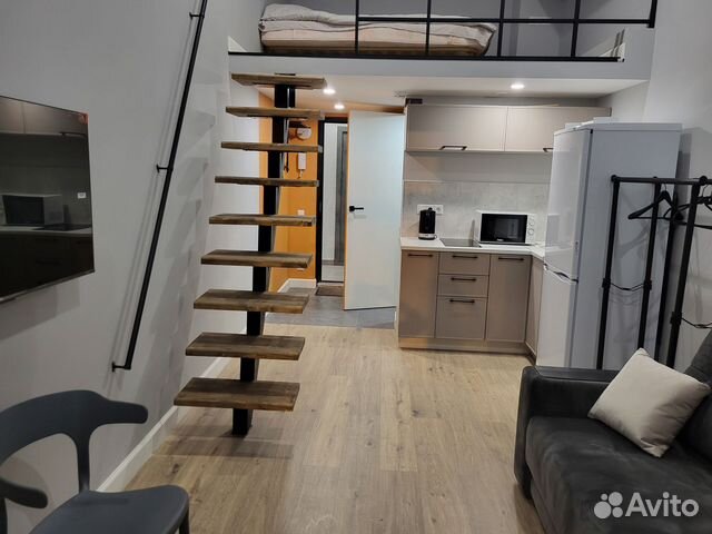 

Квартира-студия, 25 м², 2 кровати