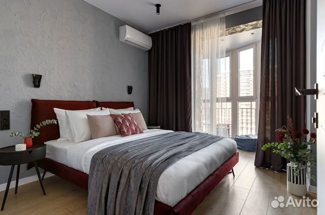 

1-к. квартира, 38 м², 2 кровати
