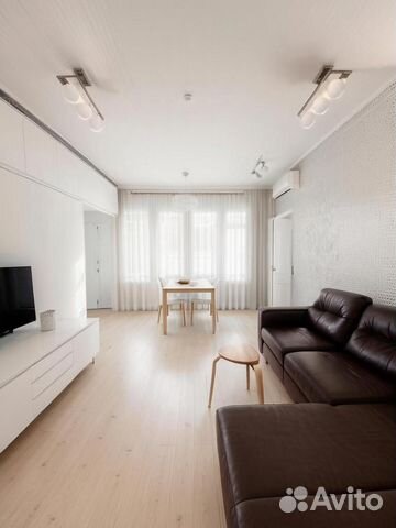 

1-к. квартира, 54 м², 2 кровати