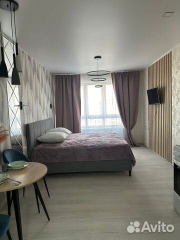 

Квартира-студия, 28 м², 2 кровати