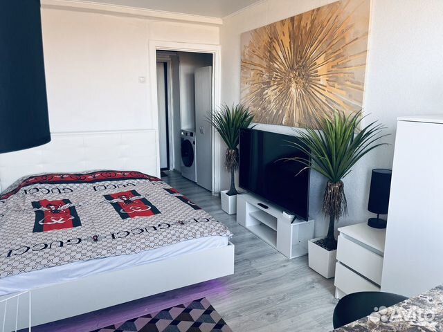 

Квартира-студия, 25 м², 2 кровати