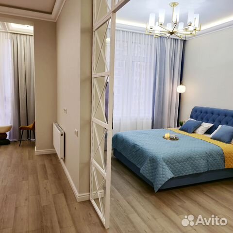 

1-к. квартира, 43 м², 1 кровать