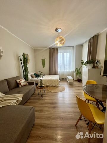 

Квартира-студия, 30 м², 2 кровати