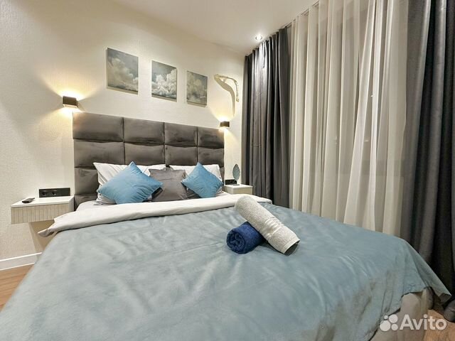 

1-к. квартира, 32 м², 2 кровати