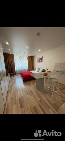 

Квартира-студия, 28 м², 1 кровать