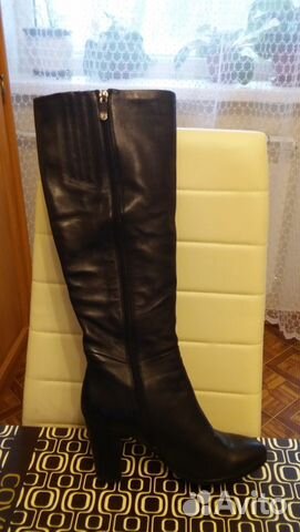 Сапоги осенние Sinta, натуральная кожа Сапоги осенние Sinta, натуральная кожа