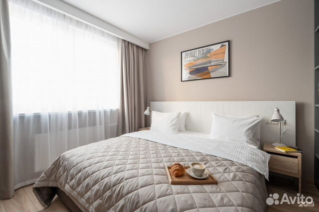 

Квартира-студия, 34 м², 2 кровати