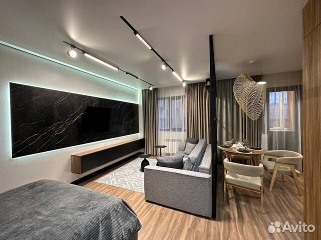 

Квартира-студия, 43 м², 2 кровати