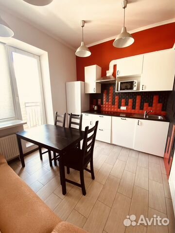 

1-к. квартира, 55 м², 2 кровати