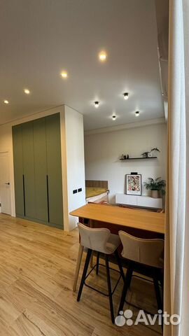 

Квартира-студия, 30 м², 1 кровать