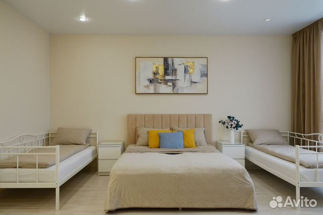 

Квартира-студия, 45 м², 3 кровати