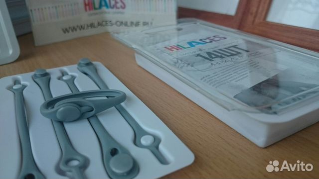 Силиконовые шнурки hilaces черные и белые(14шт )