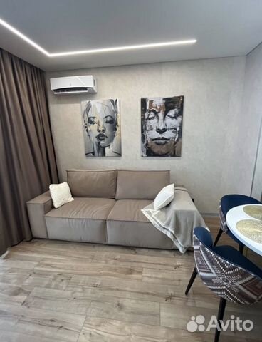 

1-к. квартира, 46 м², 3 кровати