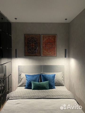 

Квартира-студия, 34 м², 2 кровати