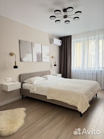 

1-к. квартира, 40 м², 2 кровати