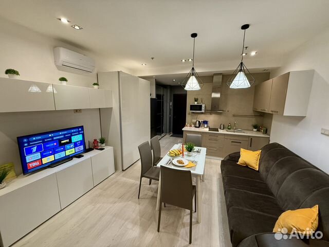 

Квартира-студия, 40 м², 3 кровати
