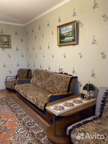 

1-к. квартира, 44 м², 2 кровати