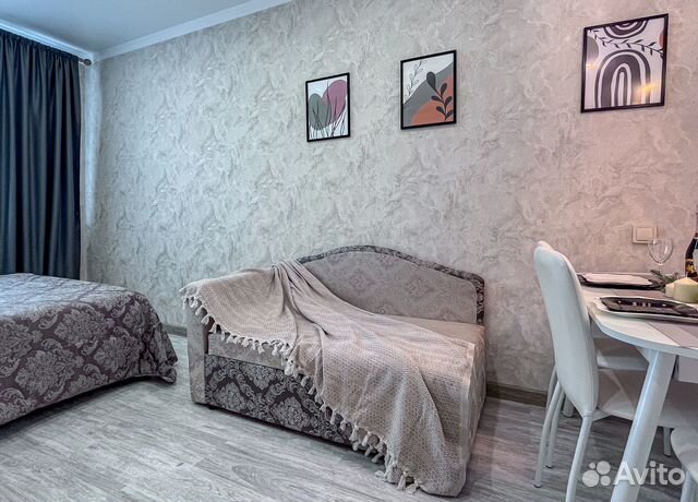 

Квартира-студия, 29 м², 2 кровати