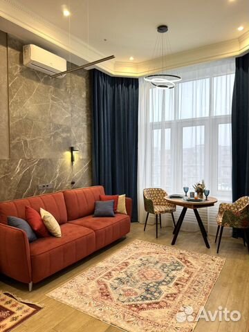 

1-к. квартира, 46 м², 2 кровати