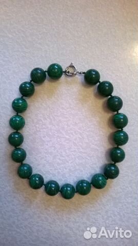 Бусы малахит Бусы малахит